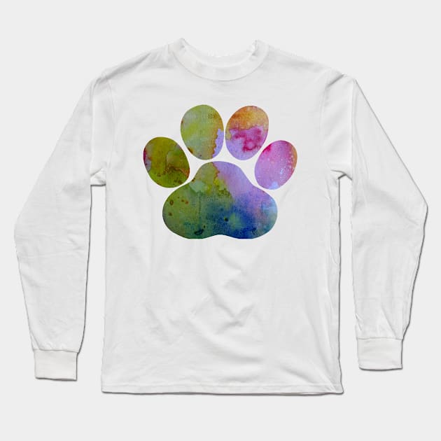 Paw Long Sleeve T-Shirt by BittenByErmines